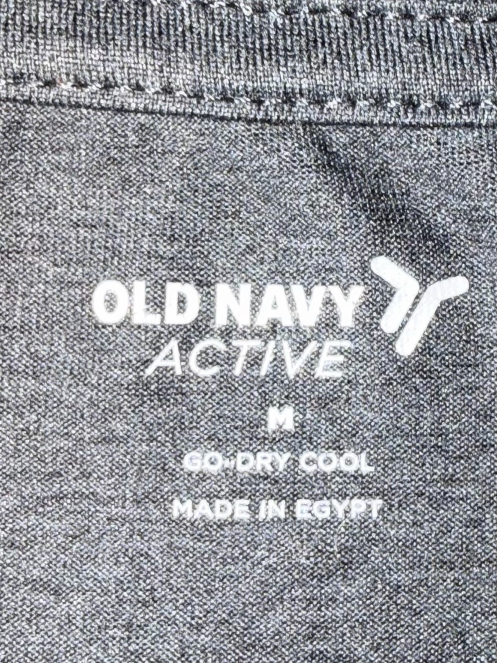 Old Navy Men's Dark Navy Crewneck Short Sleeve Tee - Picture 3 of 5